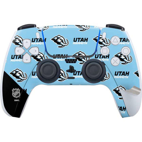 NHL Utah Mammoth Logo Pattern PS5 Pro Bundle Skin
